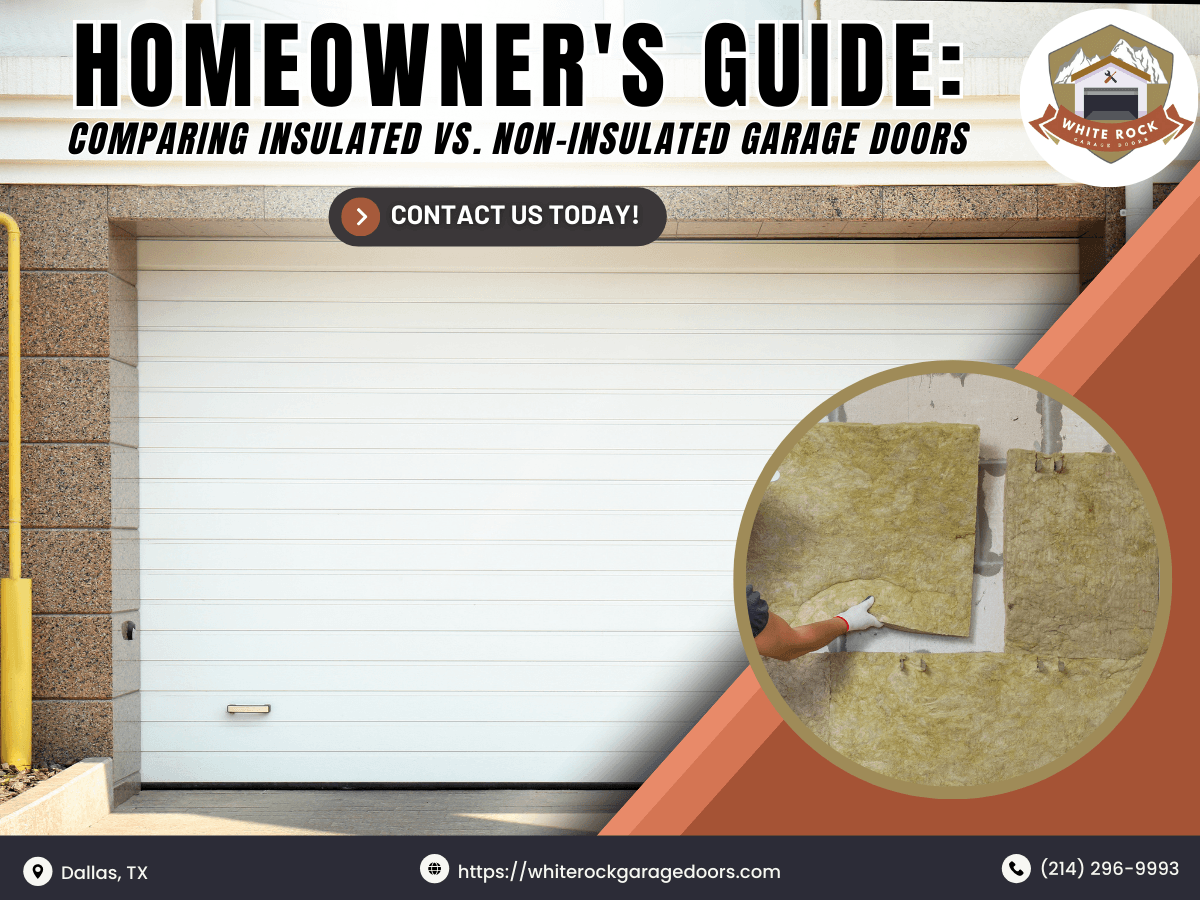Homeowner's Guide Comparing Insulated vs. NonInsulated Garage Doors