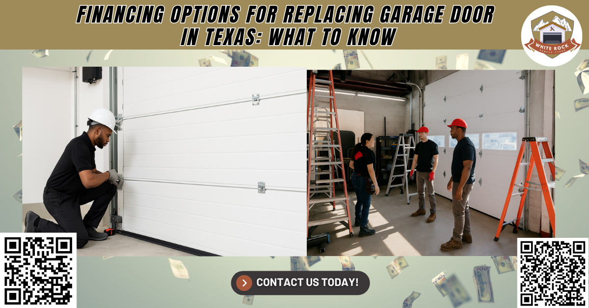 Financing Options for Replacing Garage Door in Texas: What to Know - White Rock Garage Doors