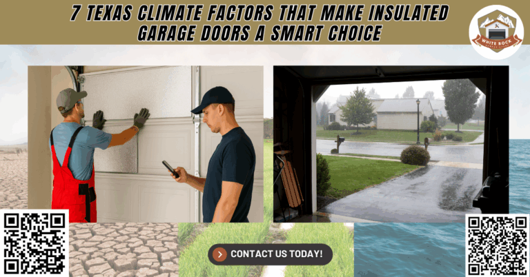 Tips & Guides 15 7 Texas Climate Factors That Make Insulated Garage Doors a Smart Choice - White Rock Garage Doors