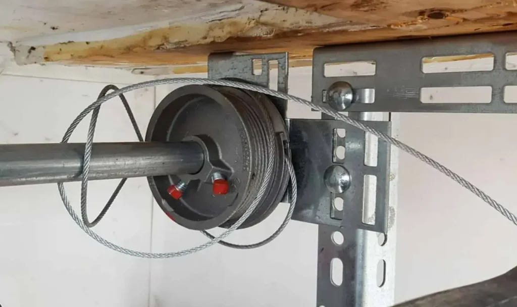 Garage door cable repair 1