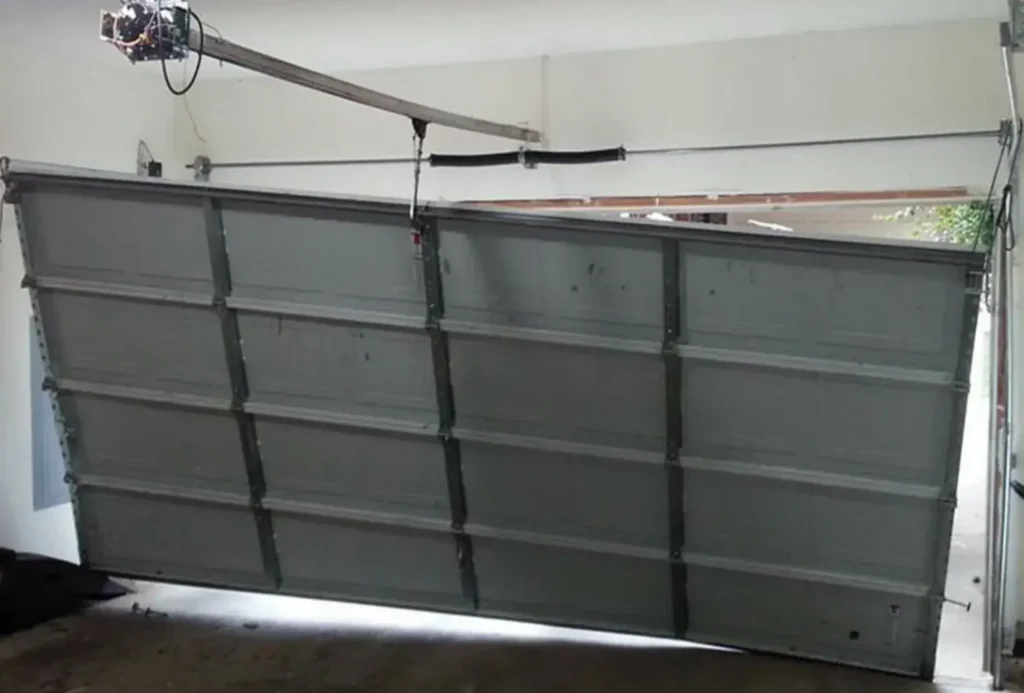 Off-Track Garage Door Repair 1