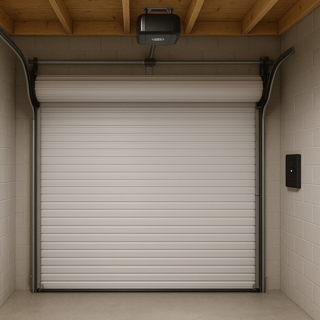 How to Weatherproof Your Garage with a Roll-Up Garage Door 2 Roll Up Garage Door smart feature