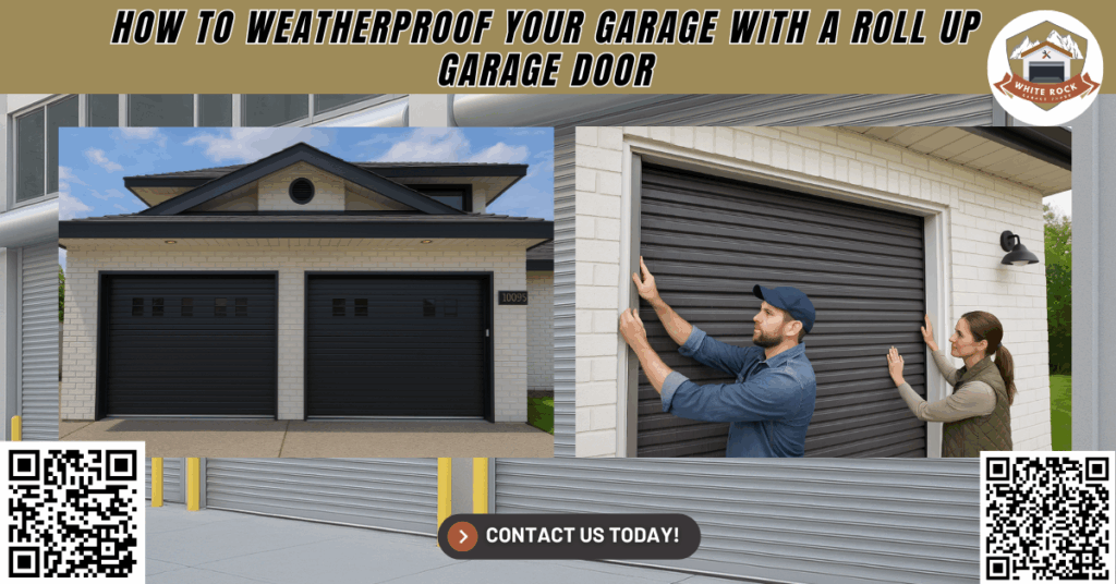 How to Weatherproof Your Garage with a Roll-Up Garage Door 1 How to Weatherproof Your Garage with a Roll-Up Garage Door