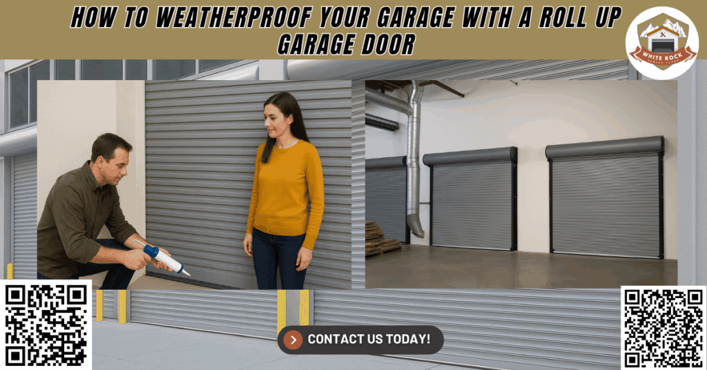 How to Weatherproof Your Garage with a Roll-Up Garage Door - White Rock Garage Doors