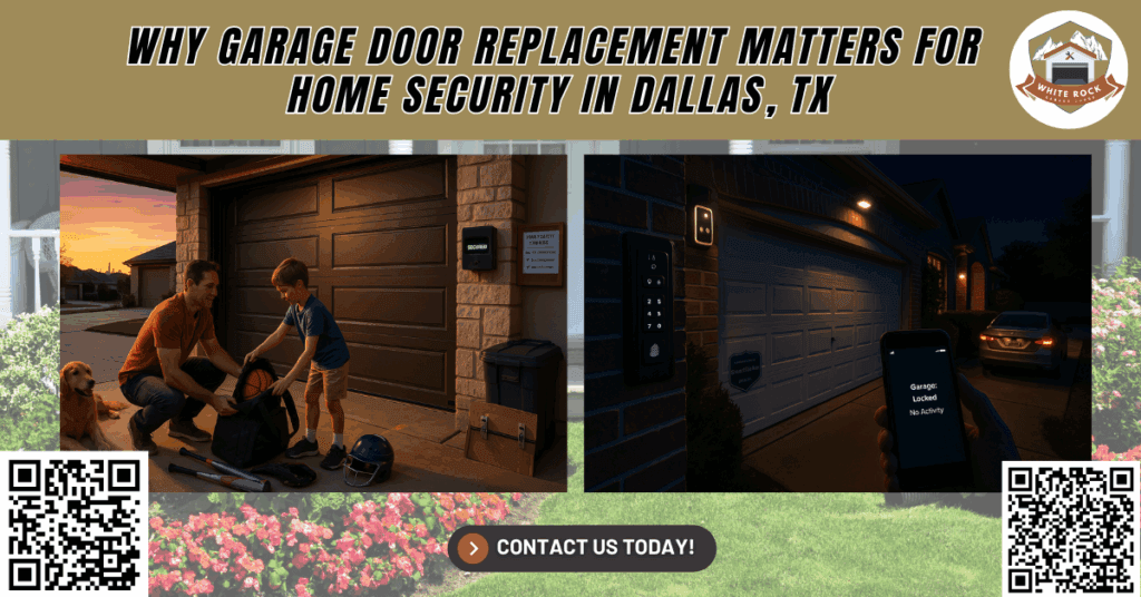 Why Garage Door Replacement Matters for Home Security in Dallas, TX