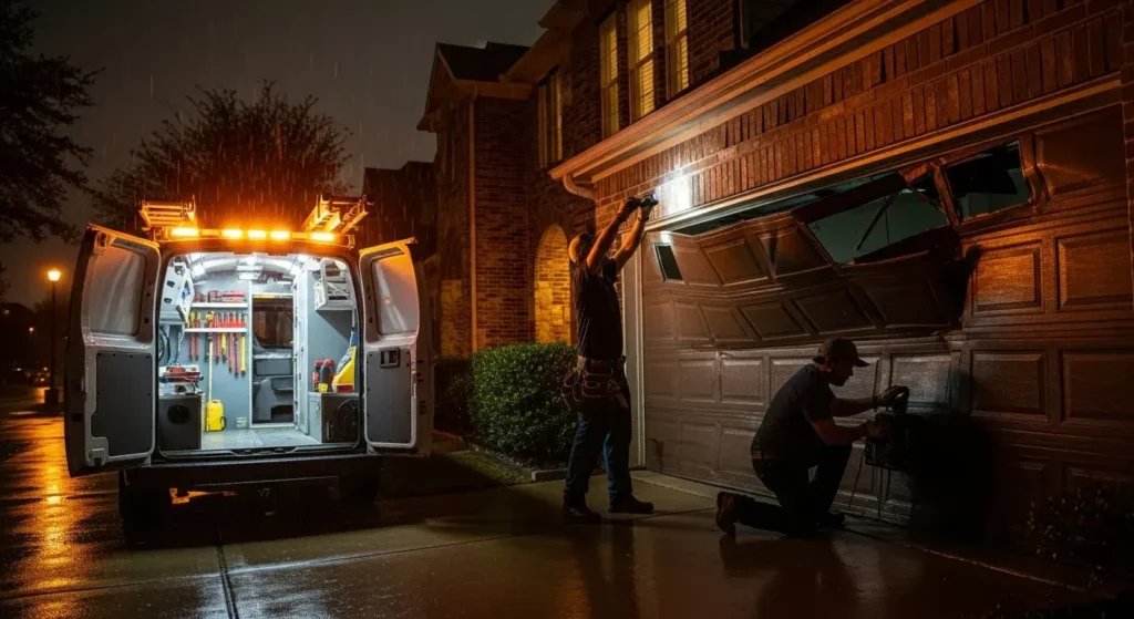 emergency garage door repair dallas