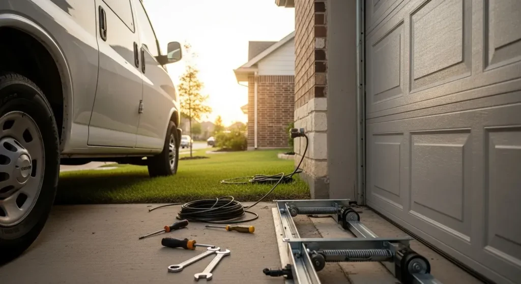 garage door service plano tx